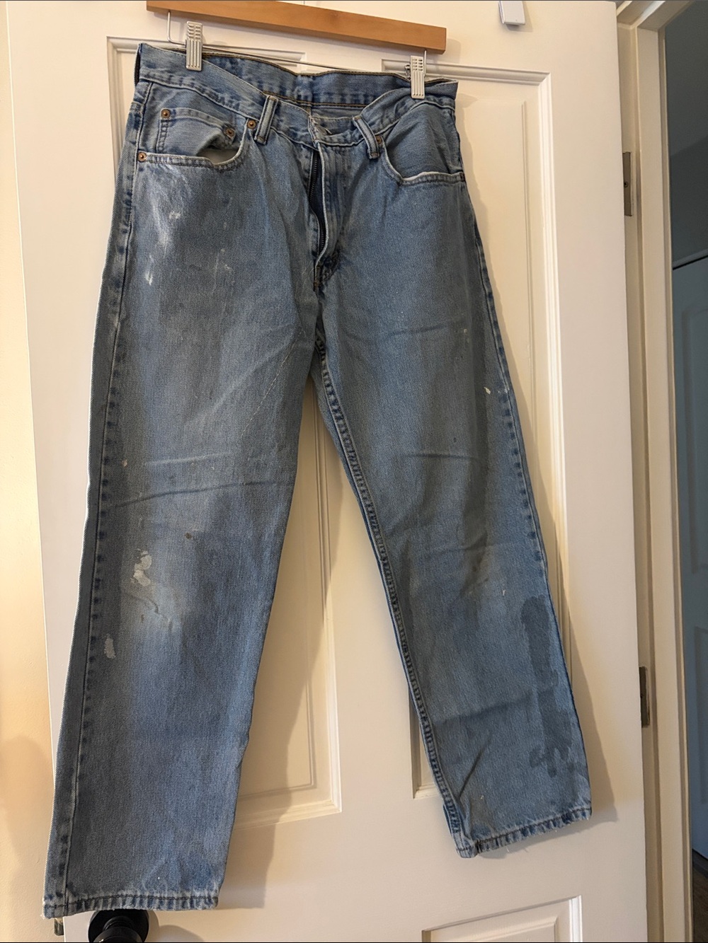 Vintage straight leg denim
